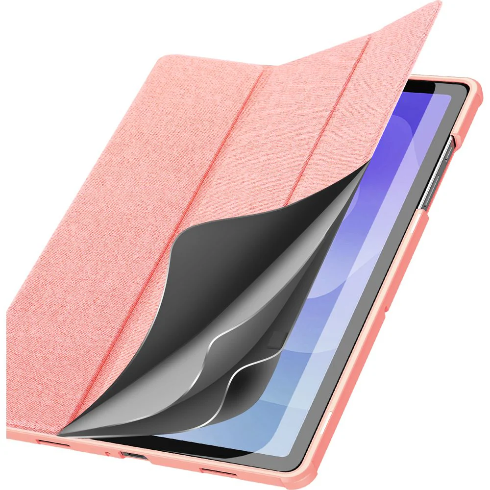 Schutzhülle mit Klappe für Galaxy Tab A11 Plus / A9 Plus, Dux Ducis Domo, Rosa - Image 2