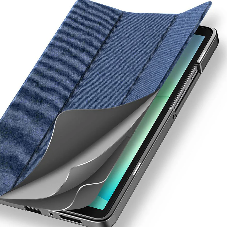 Schutzhülle mit Klappe für Galaxy Tab A11 / Tab A9, Dux Ducis Domo, Dunkelblau - Image 2