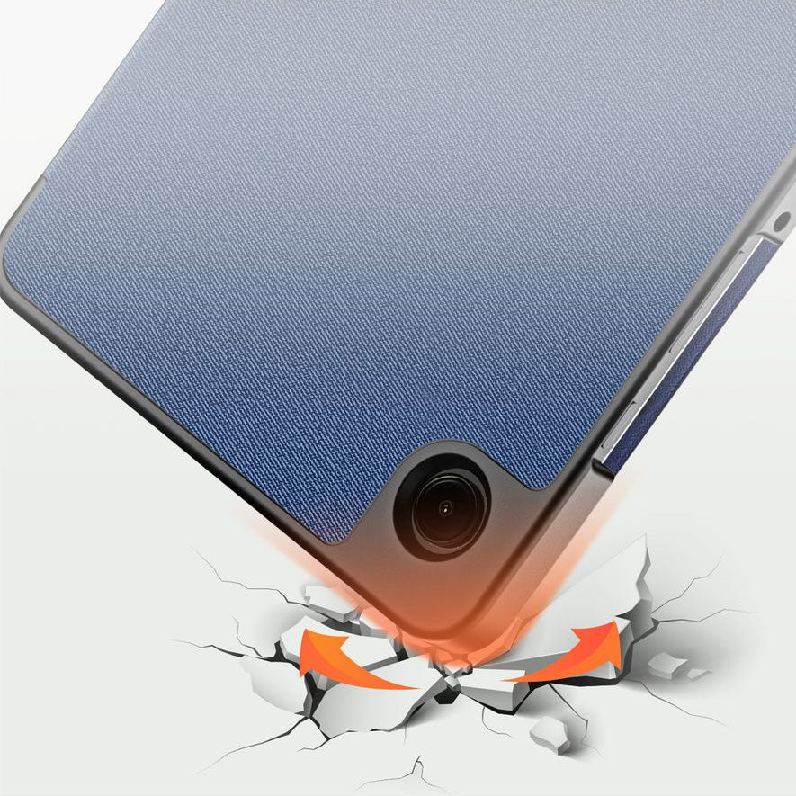 Schutzhülle mit Klappe für Galaxy Tab A11 / Tab A9, Dux Ducis Domo, Dunkelblau - Image 6