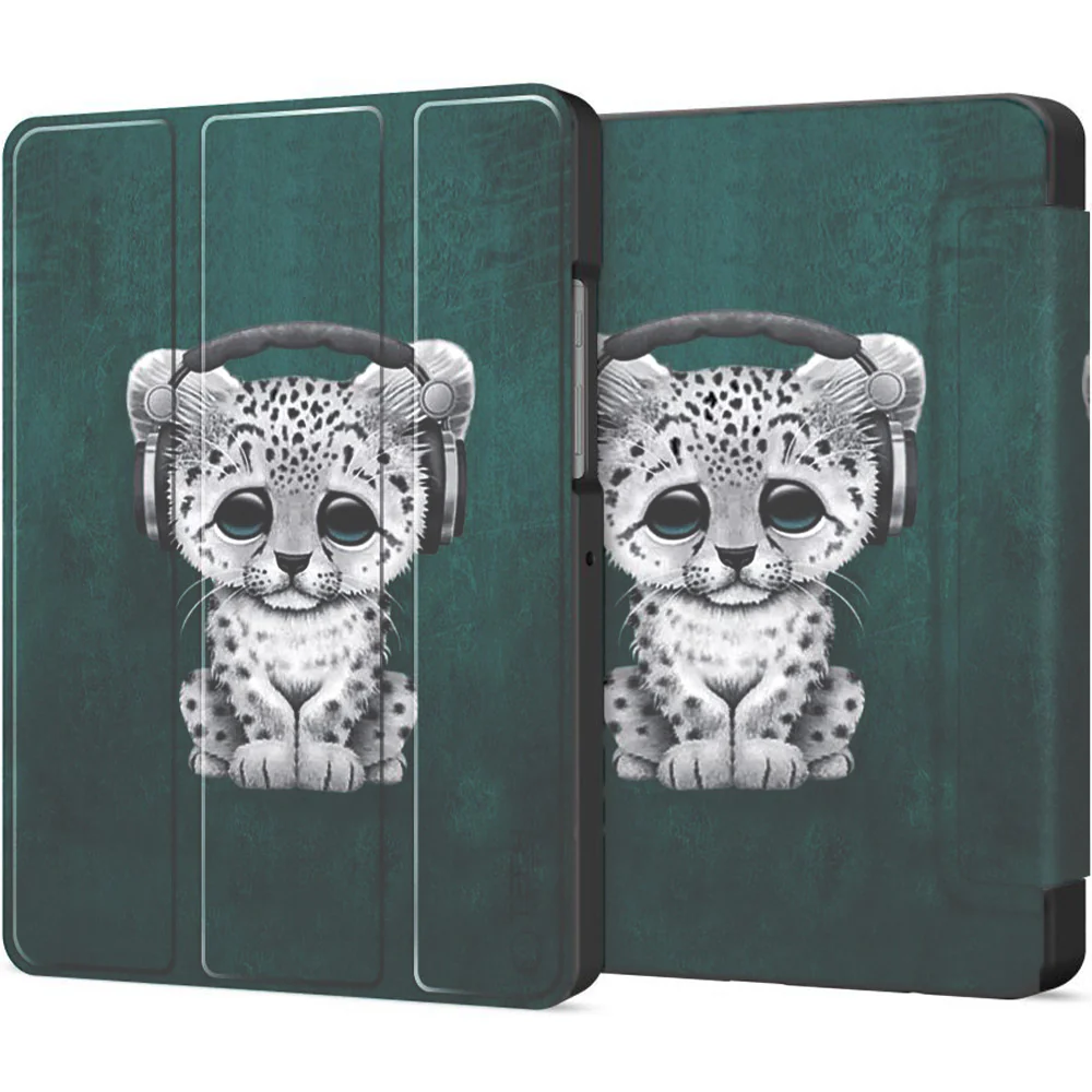 Schutzhülle mit Klappe für Galaxy Tab A11 / Tab A9, Tech-Protect SmartCase, Dunkelgrün - Image 2