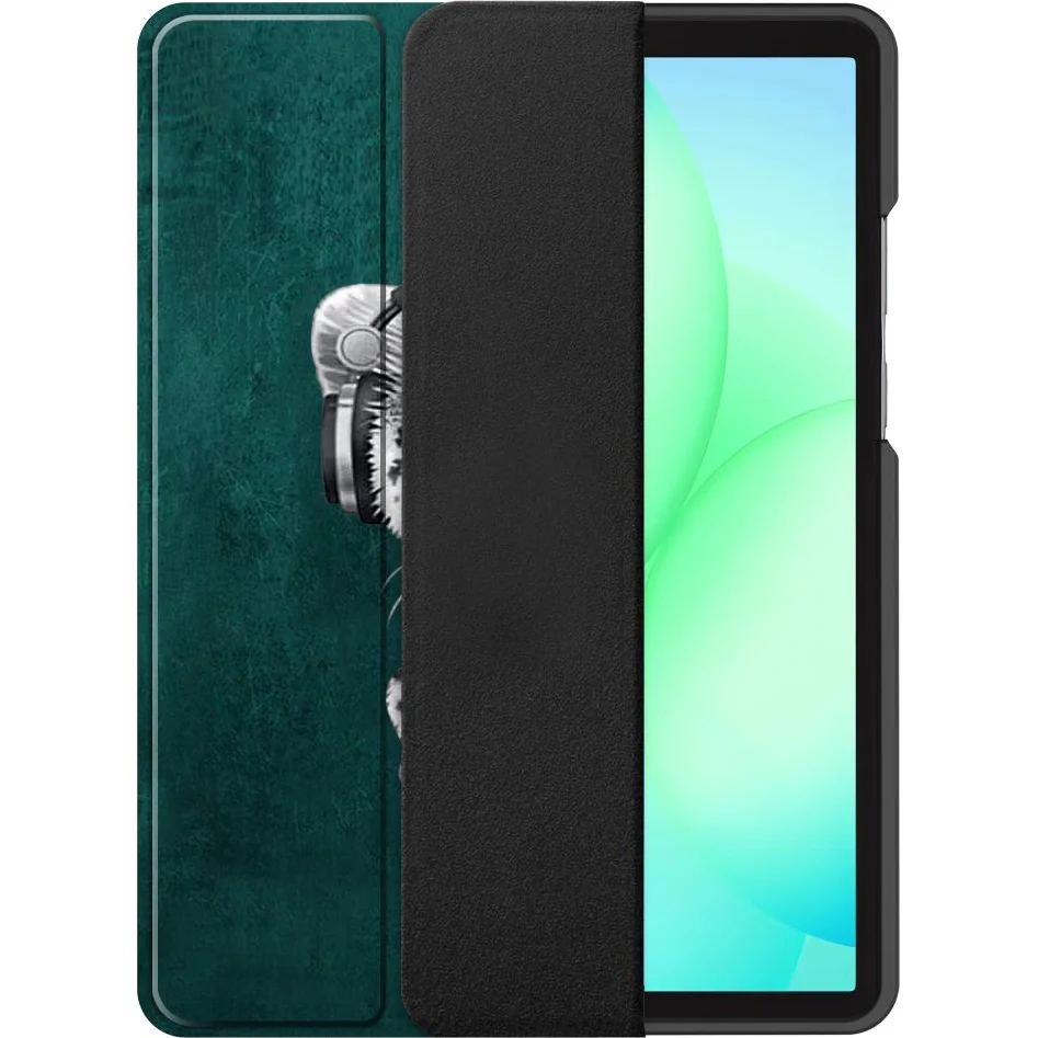 Schutzhülle mit Klappe für Galaxy Tab A11+ / Tab A9+, Tech-Protect SmartCase, Grün - Image 3