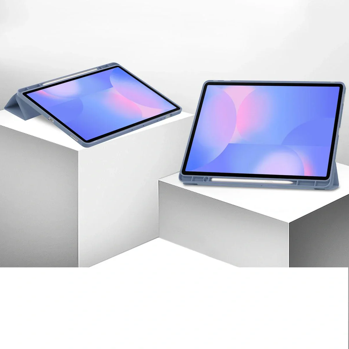 Schutzhülle mit Klappe für Galaxy Tab S10 FE Plus, Bizon Case Tab Lizard, Lavendel - Image 5