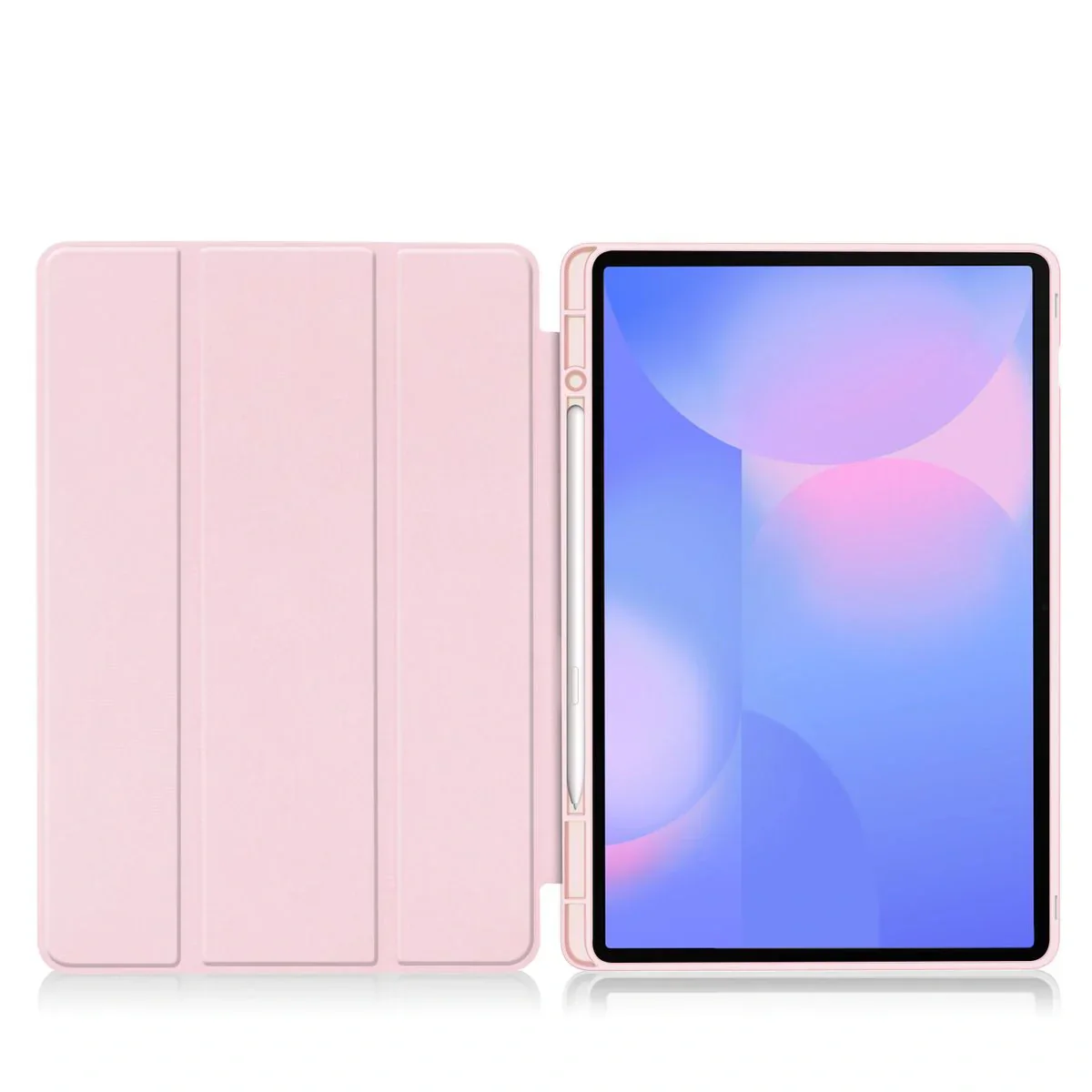 Schutzhülle mit Klappe für Galaxy Tab S10 FE Plus, Bizon Case Tab Lizard, Rosa - Image 8