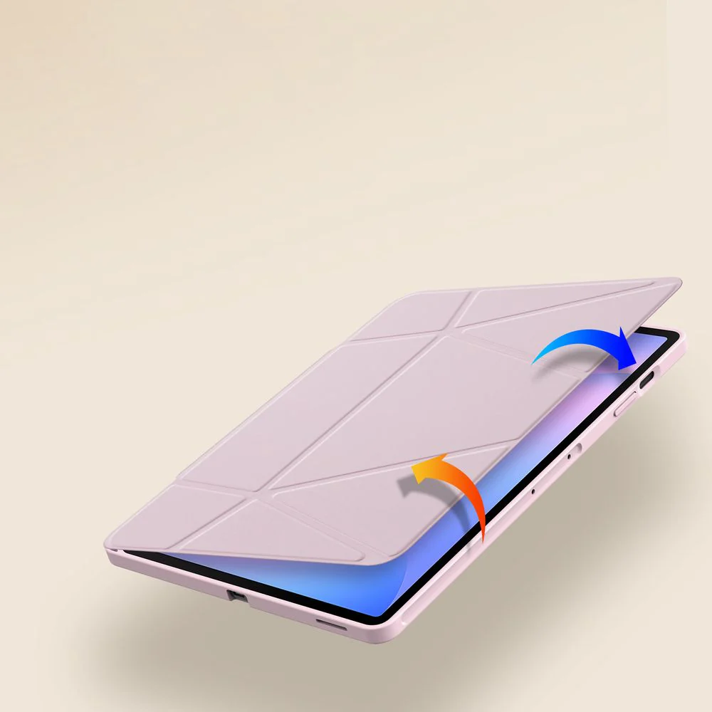 Schutzhülle mit Klappe für Galaxy Tab S10 FE Plus, Dux Ducis Vers, Rosa - Image 10