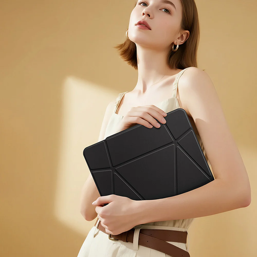 Schutzhülle mit Klappe für Galaxy Tab S10 Lite / S10 FE / S9 / S9 FE, Dux Ducis Vers, Schwarz - Image 9