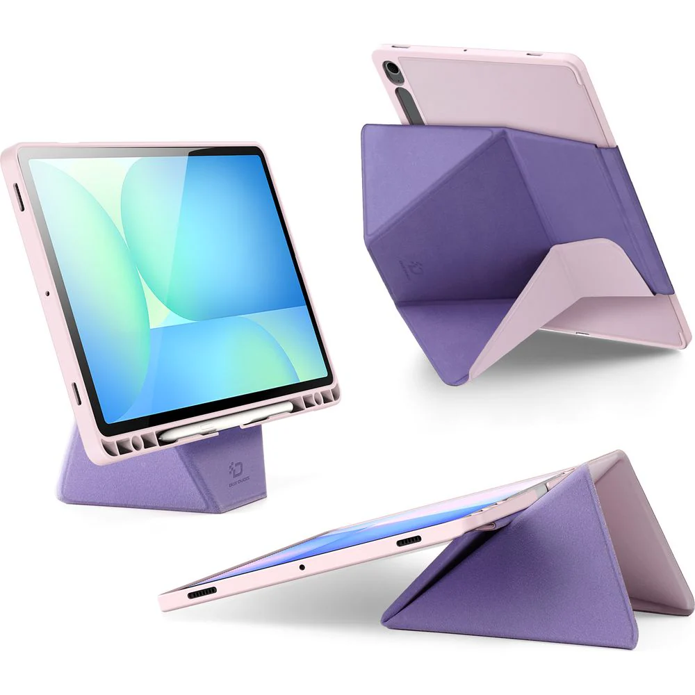 Schutzhülle mit Klappe für Galaxy Tab S10 Lite / S10 FE / S9 / S9 FE, Dux Ducis Vers, Rosa