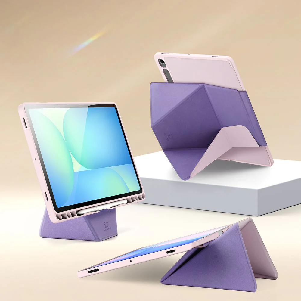 Schutzhülle mit Klappe für Galaxy Tab S10 Lite / S10 FE / S9 / S9 FE, Dux Ducis Vers, Rosa - Image 6