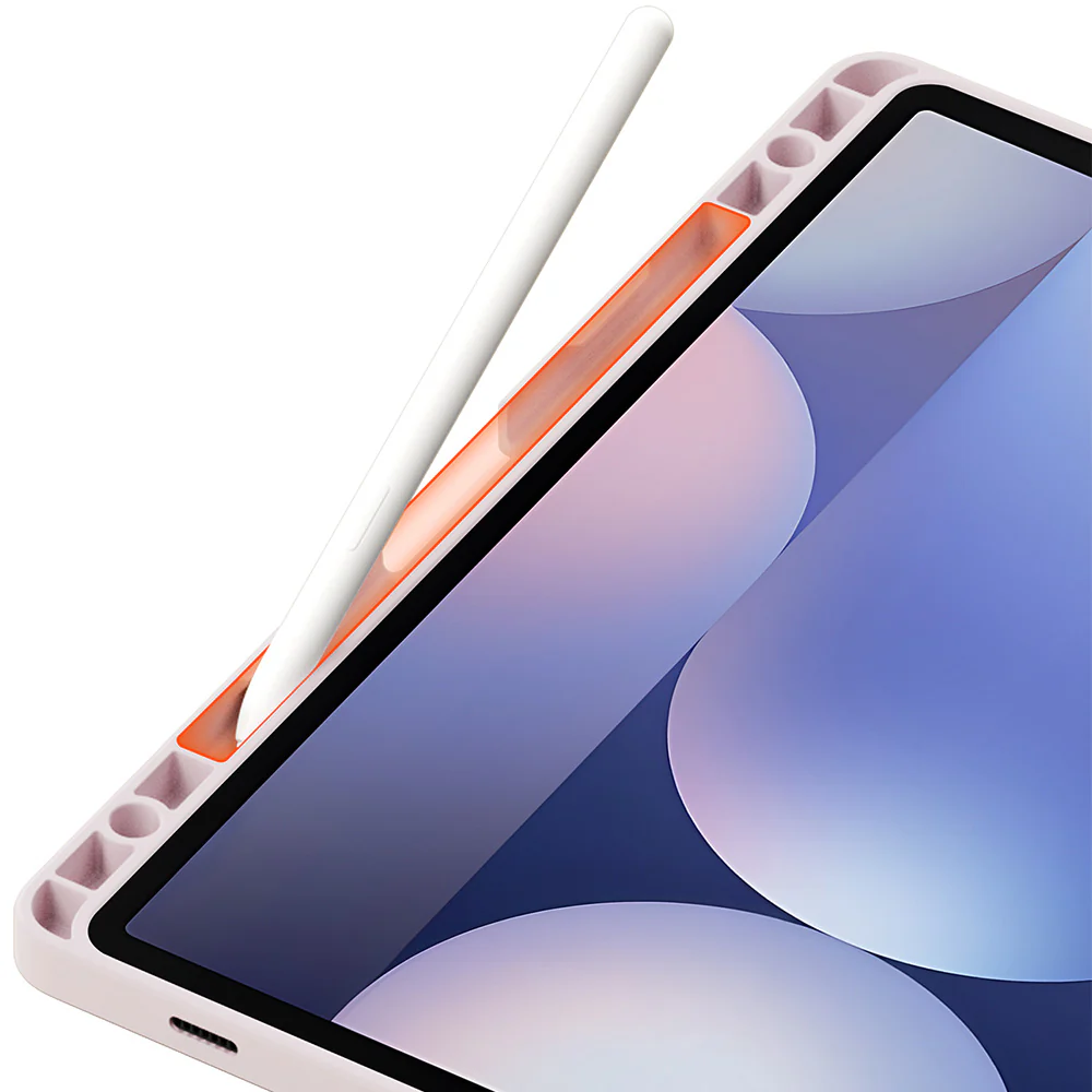 Schutzhülle mit Klappe für Galaxy Tab S10 Plus / S9 FE Plus / S9 Plus, Dux Ducis Vers, Rosa - Image 7