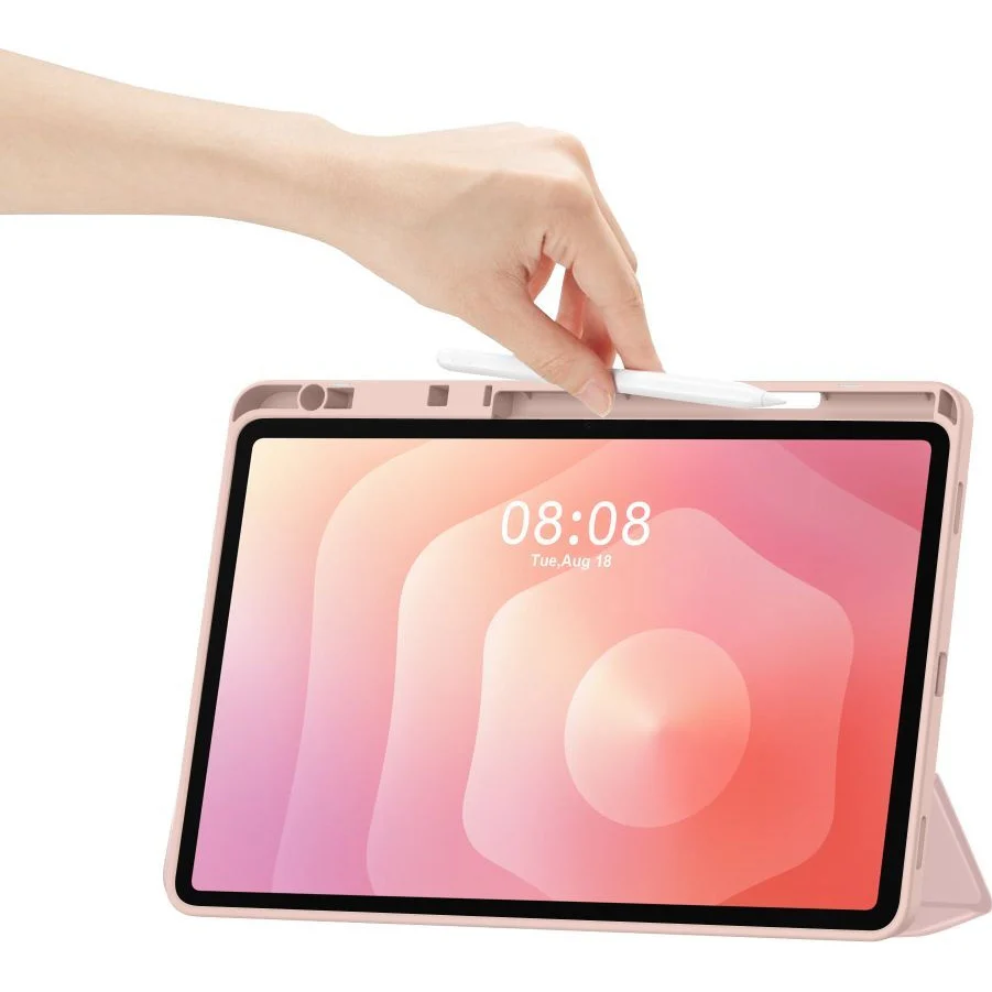 Schutzhülle mit Klappe für Galaxy Tab S11 11", Tech-Protect SC Pen, Rosa - Image 7