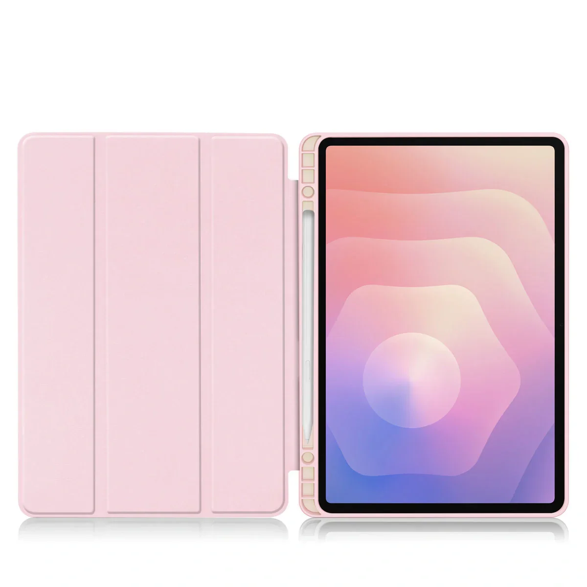 Schutzhülle mit Klappe für Galaxy Tab S11, Bizon Case Tab Lizard, Rosa - Image 8