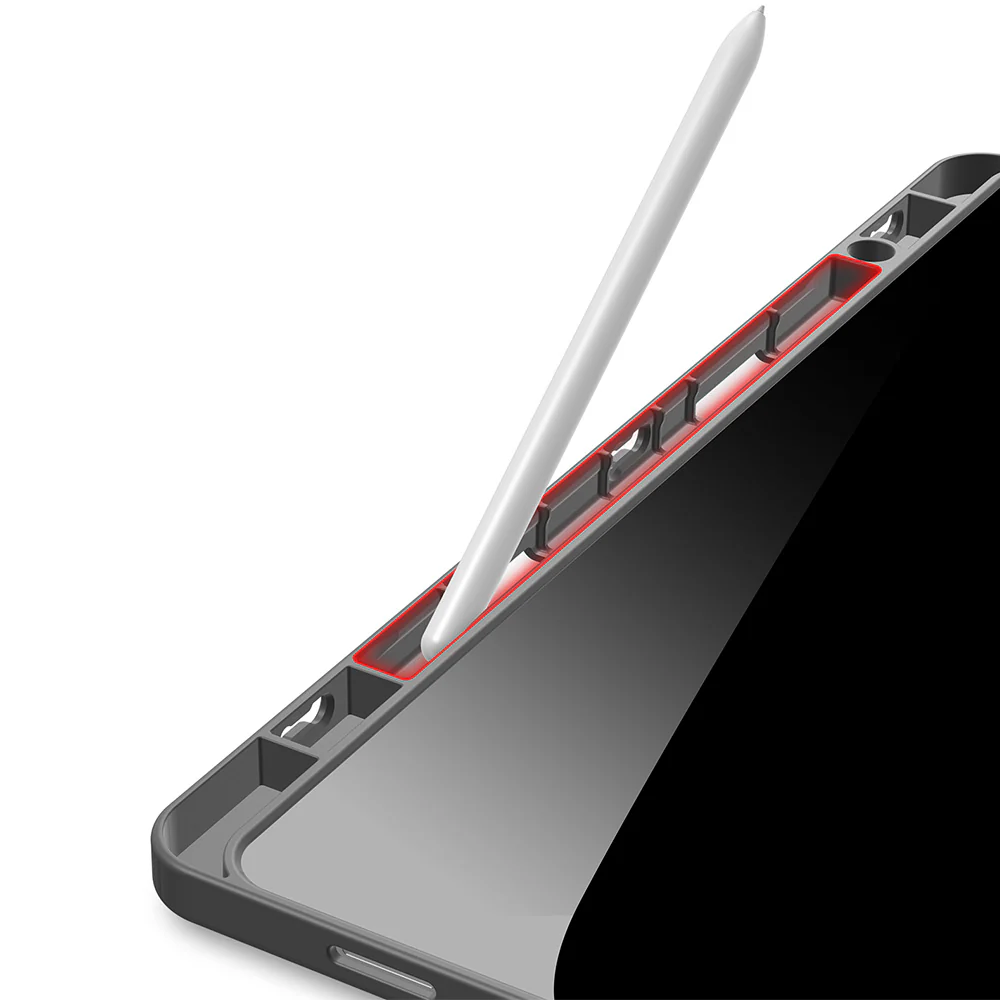 Schutzhülle mit Klappe für Galaxy Tab S11, Dux Ducis Magi, Transparent-Grau - Image 5