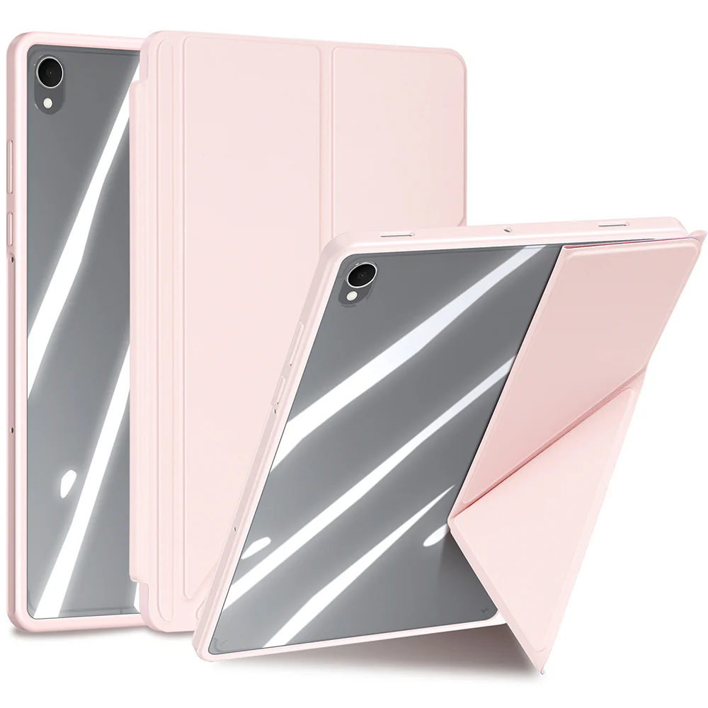 Schutzhülle mit Klappe für Galaxy Tab S11, Dux Ducis Magi, Transparent-Rosa - Image 2