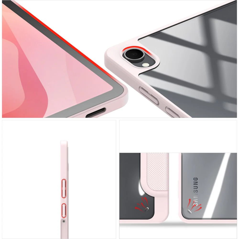 Schutzhülle mit Klappe für Galaxy Tab S11, Dux Ducis Toby, Rosa - Image 5
