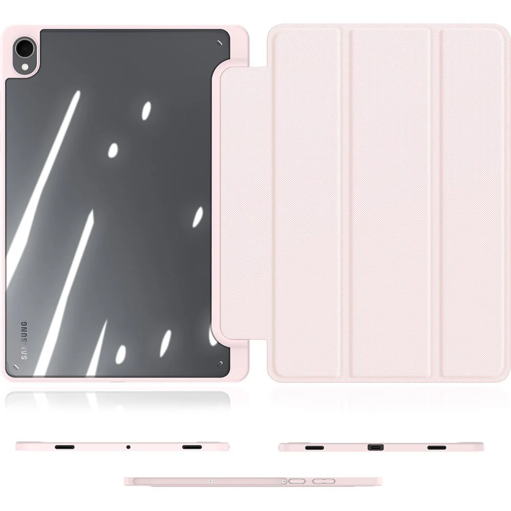 Schutzhülle mit Klappe für Galaxy Tab S11, Dux Ducis Toby, Rosa - Image 6