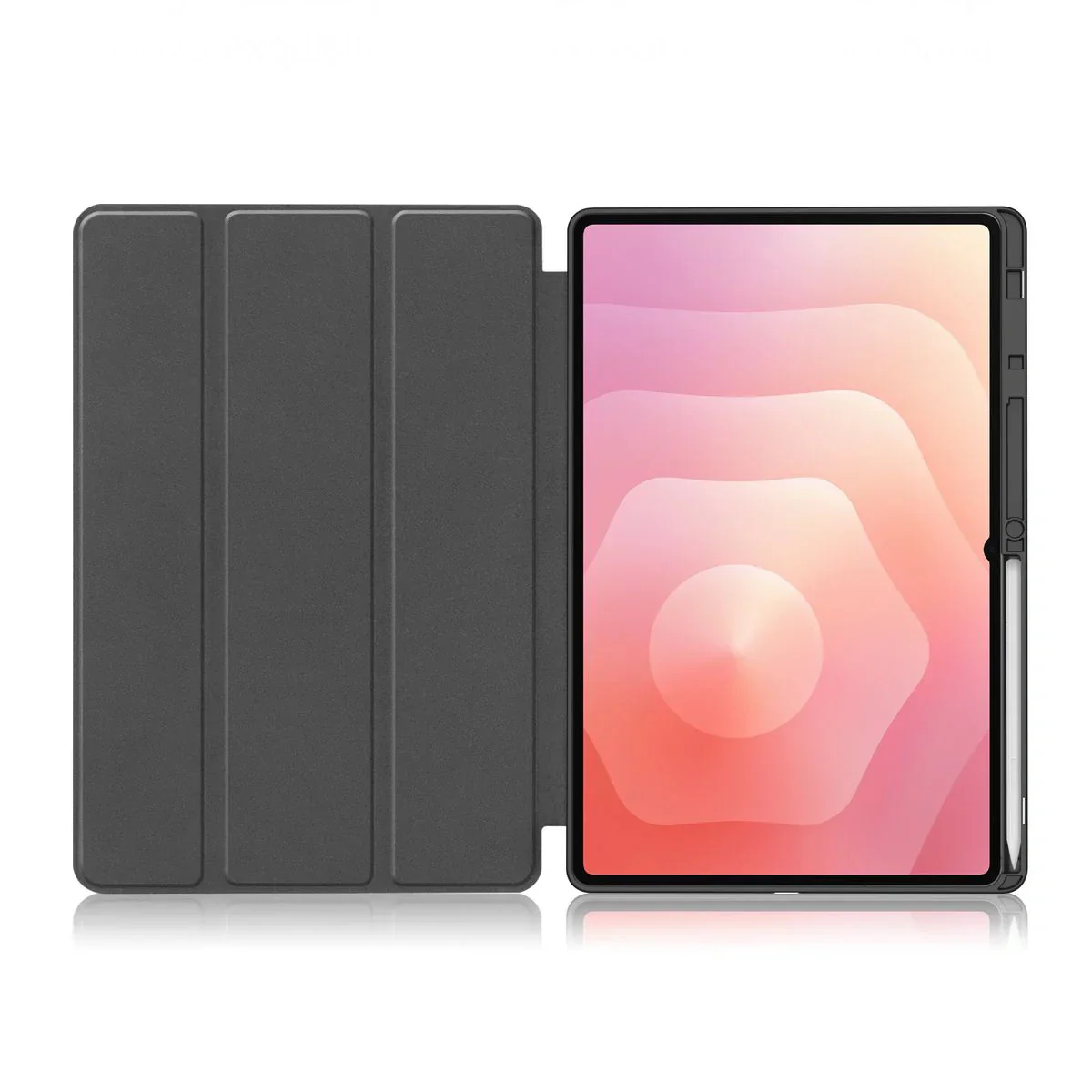 Schutzhülle mit Klappe für Galaxy Tab S11 Ultra, Bizon Case Tab Lizard, Rosegold - Image 8