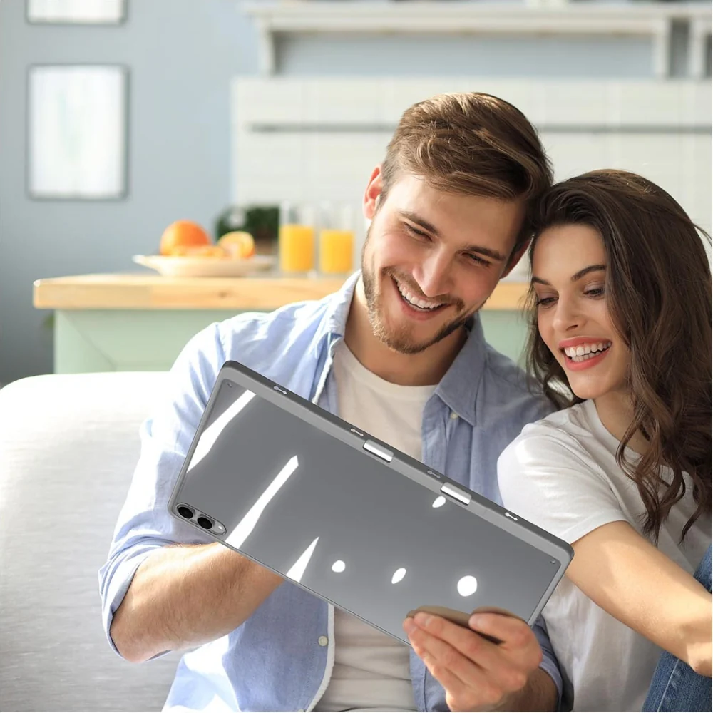 Schutzhülle mit Klappe für Galaxy Tab S11 Ultra, Dux Ducis Magi, Transparent-Grau - Image 10