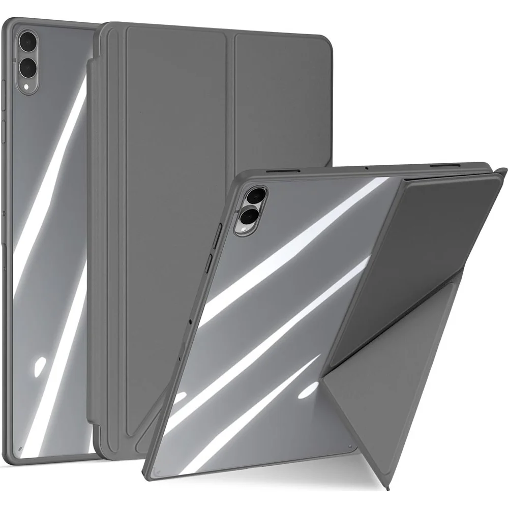 Schutzhülle mit Klappe für Galaxy Tab S11 Ultra, Dux Ducis Magi, Transparent-Grau - Image 11
