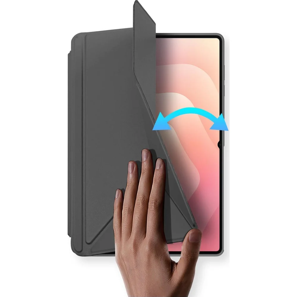 Schutzhülle mit Klappe für Galaxy Tab S11 Ultra, Dux Ducis Magi, Transparent-Grau - Image 3