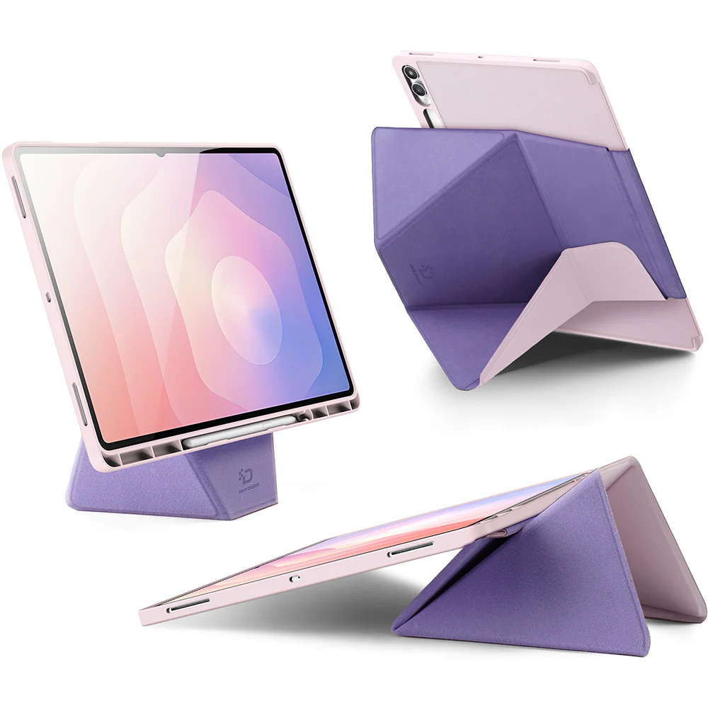 Schutzhülle mit Klappe für Galaxy Tab S11 Ultra / S10 Ultra / S9 Ultra, Dux Ducis Vers, Rosa - Image 3