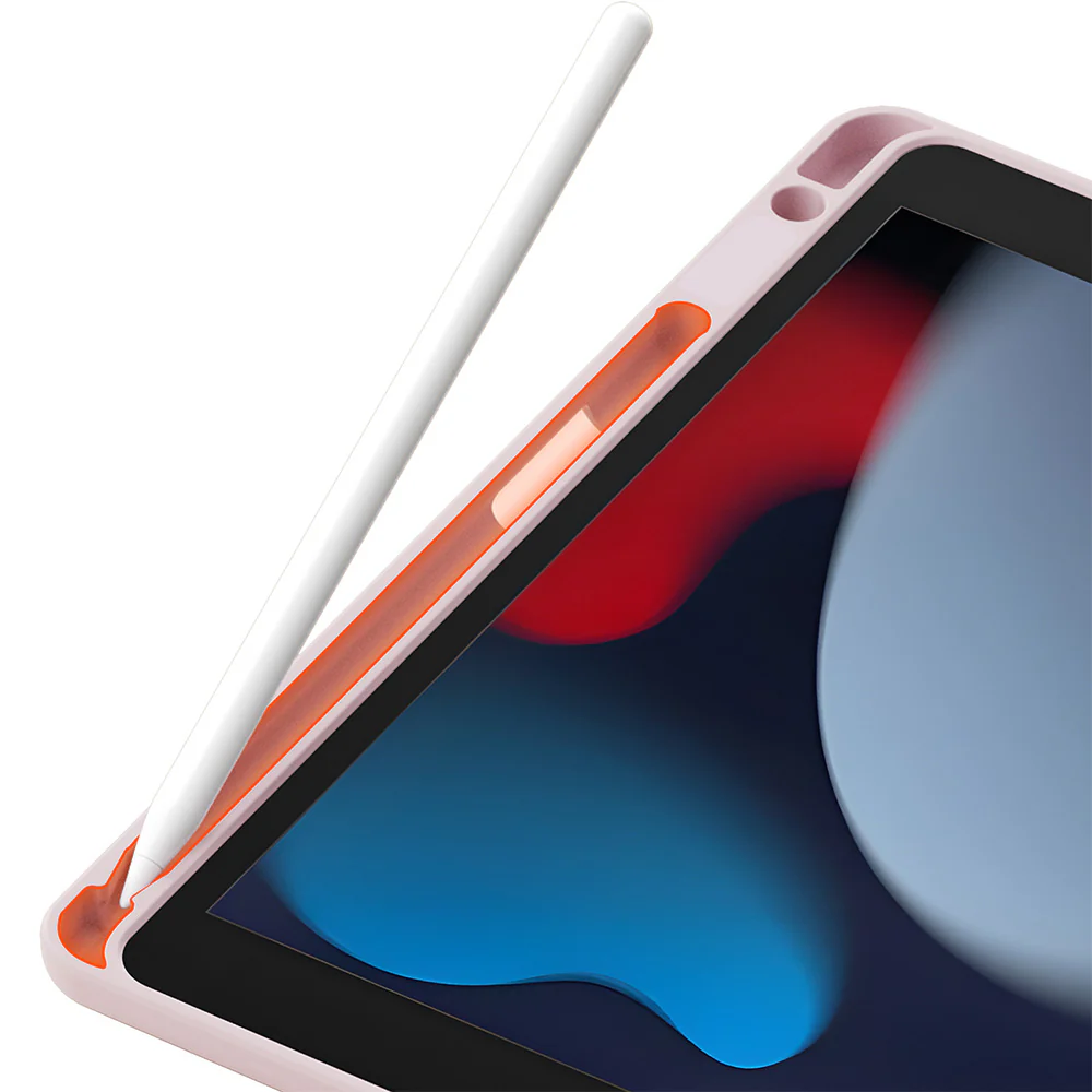 Schutzhülle mit Klappe für iPad 9/8/7 gen. 10.2 2021/2020/2019, Dux Ducis Vers, Rosa - Image 8