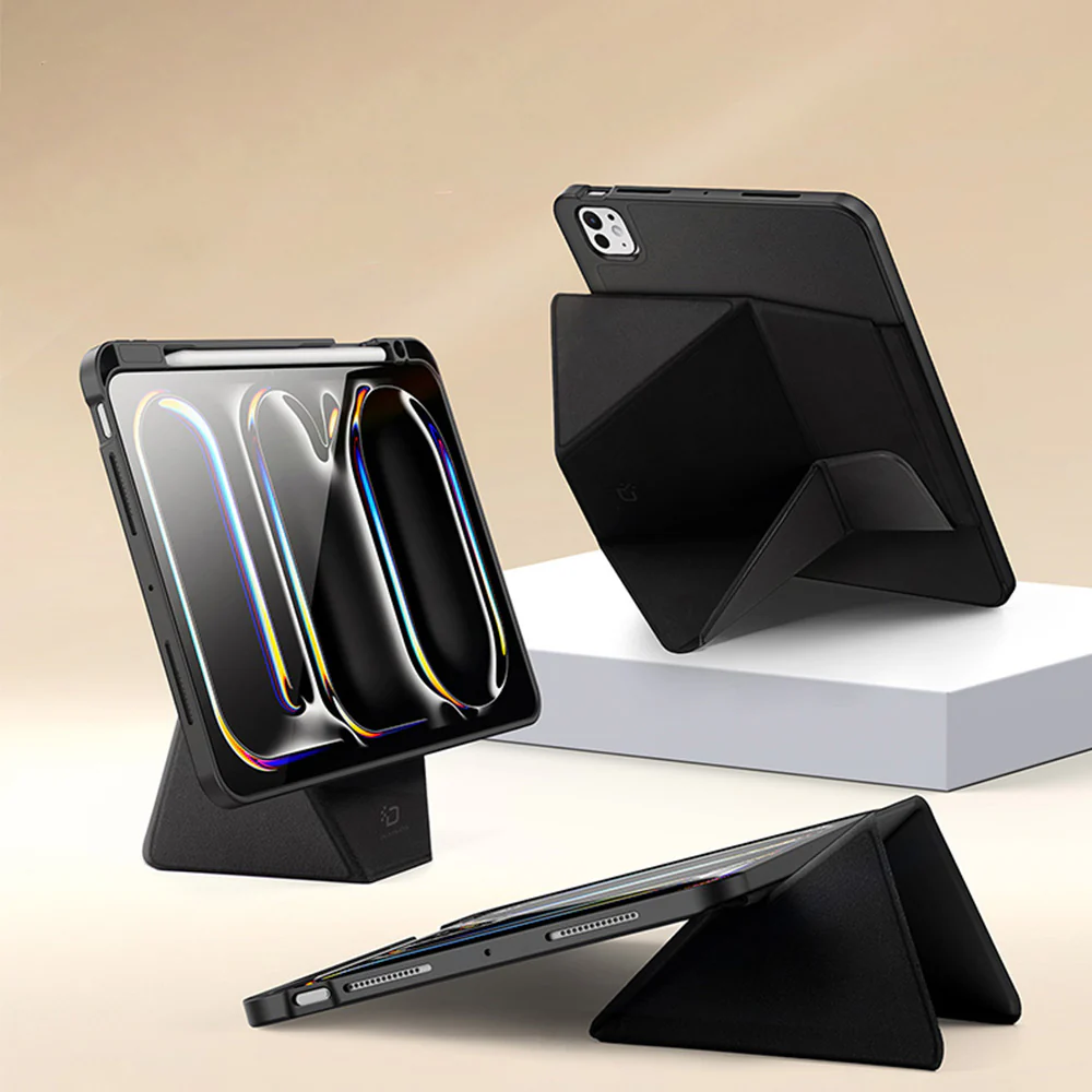 Schutzhülle mit Klappe für iPad Pro 11" 2025 / 2024, Dux Ducis Vers, Schwarz - Image 7