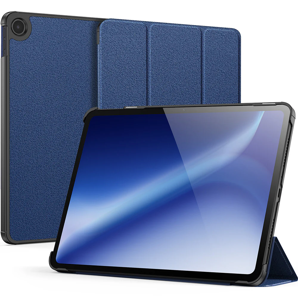 Schutzhülle mit Klappe für OnePlus Pad Go 2, Dux Ducis Domo, Dunkelblau - Image 2