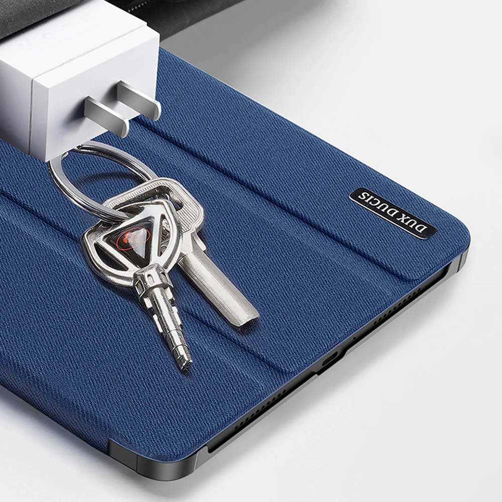 Schutzhülle mit Klappe für OnePlus Pad Go 2, Dux Ducis Domo, Dunkelblau - Image 5