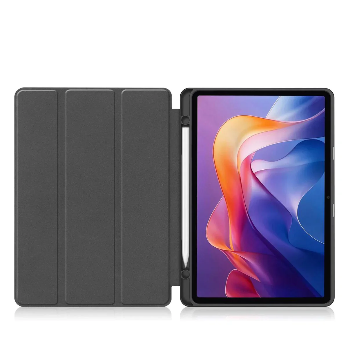 Schutzhülle mit Klappe für Xiaomi Redmi Pad 2, Bizon Case Tab Lizard, Schwarz - Image 8