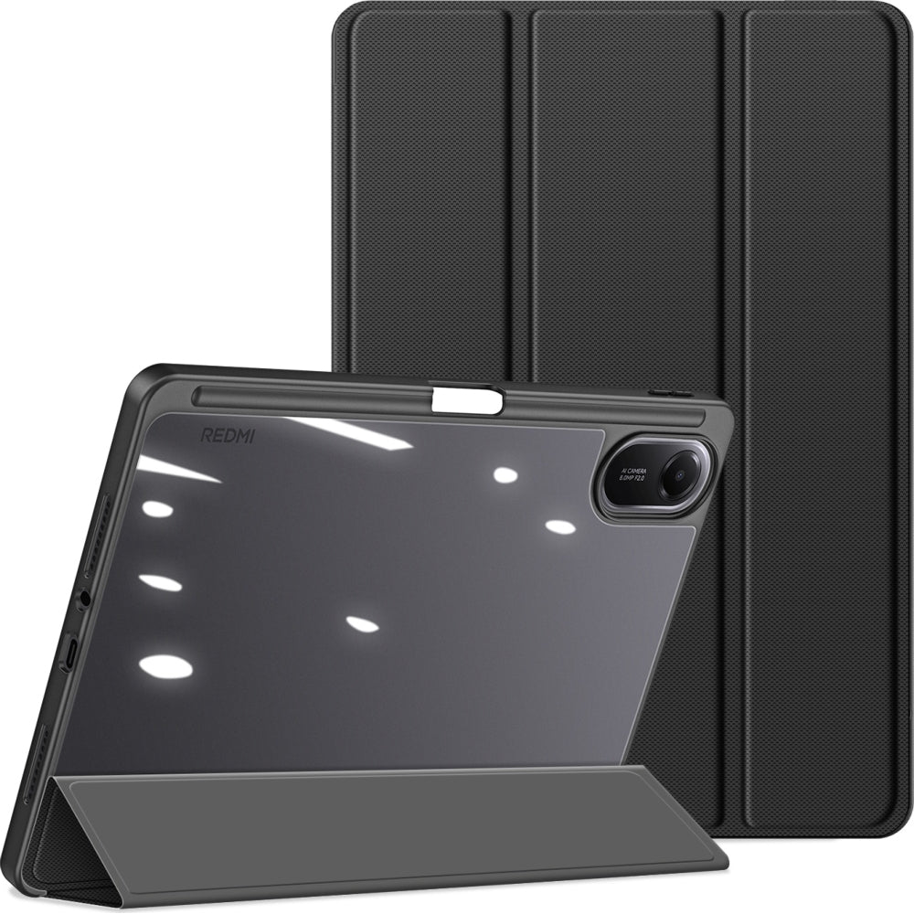 Schutzhülle mit Klappe für Xiaomi Redmi Pad 2, Dux Ducis Toby, Schwarz - Image 9