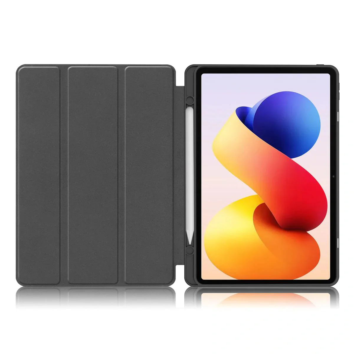 Schutzhülle mit Klappe für Xiaomi POCO Pad M1 / Redmi Pad 2 Pro, Bizon Case Tab Lizard, Dunkelgrün - Image 8