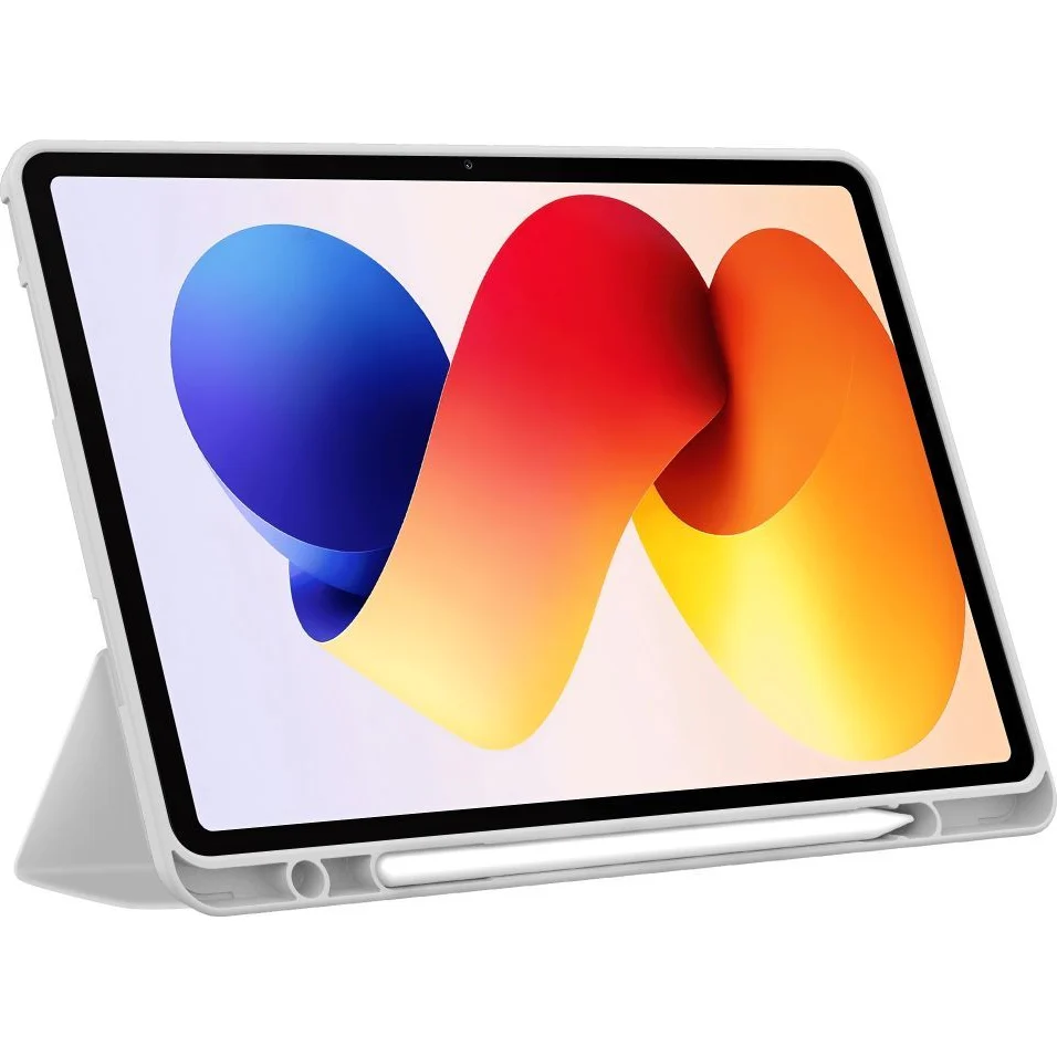 Schutzhülle mit Klappe für Xiaomi Redmi Pad 2 Pro, Tech-Protect SC Pen, Grau - Image 4
