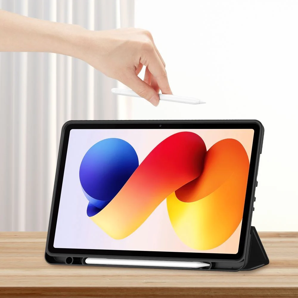 Schutzhülle mit Klappe für Xiaomi Redmi Pad 2 Pro, Tech-Protect SC Pen, Schwarz - Image 7