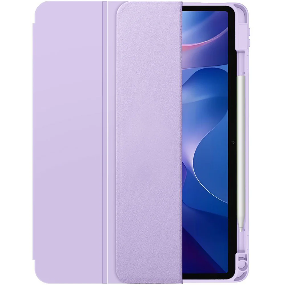 Schutzhülle mit Klappe für Xiaomi Redmi Pad 2, Tech-Protect SC Pen, Violett - Image 3
