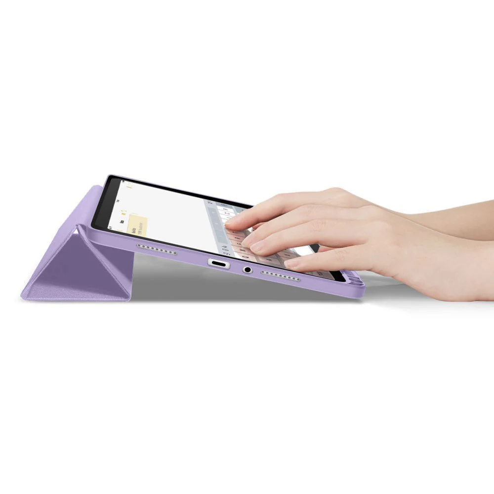 Schutzhülle mit Klappe für Xiaomi Redmi Pad 2, Tech-Protect SC Pen, Violett - Image 6