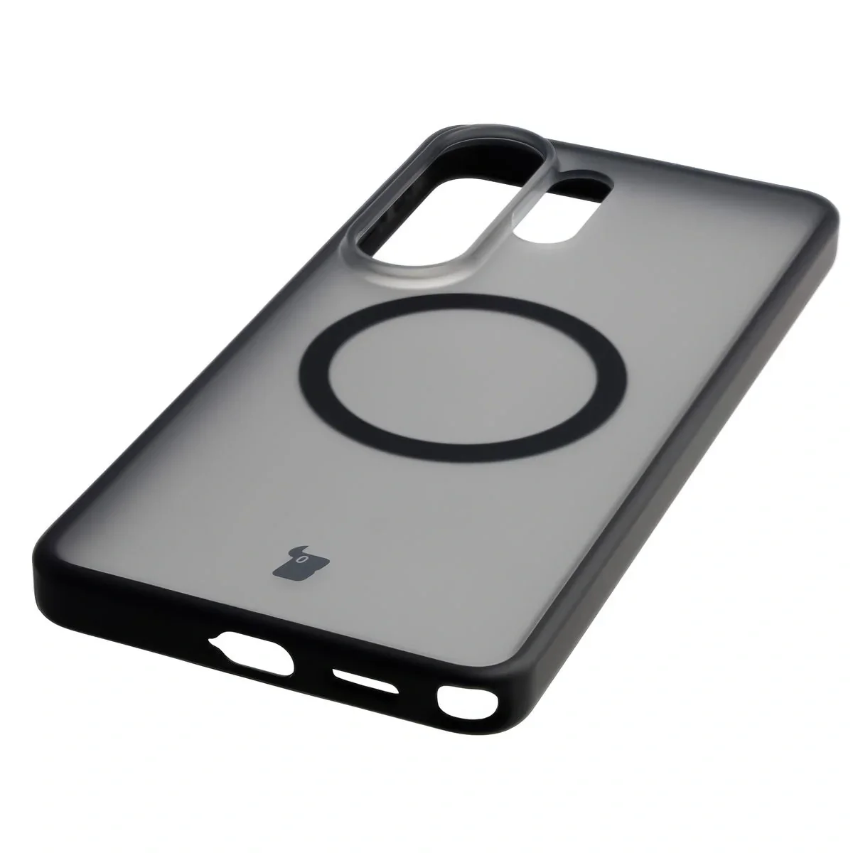 Schutzhülle mit Magnetring + gehärtetem Glas Bizon MatteO Pack für Galaxy S26 Ultra, Getönt-Beige - Image 7