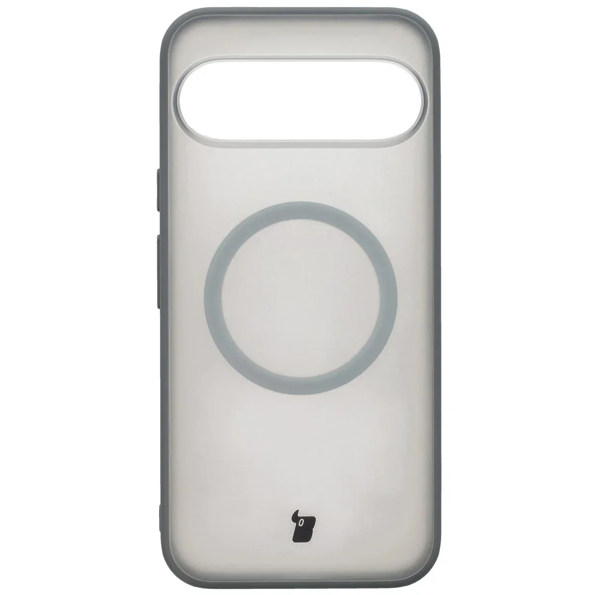 Schutzhülle mit Magnetring + gehärtetem Glas Bizon MatteO Pack für Google Pixel 10 Pro XL, Getönt-Grau - Image 2