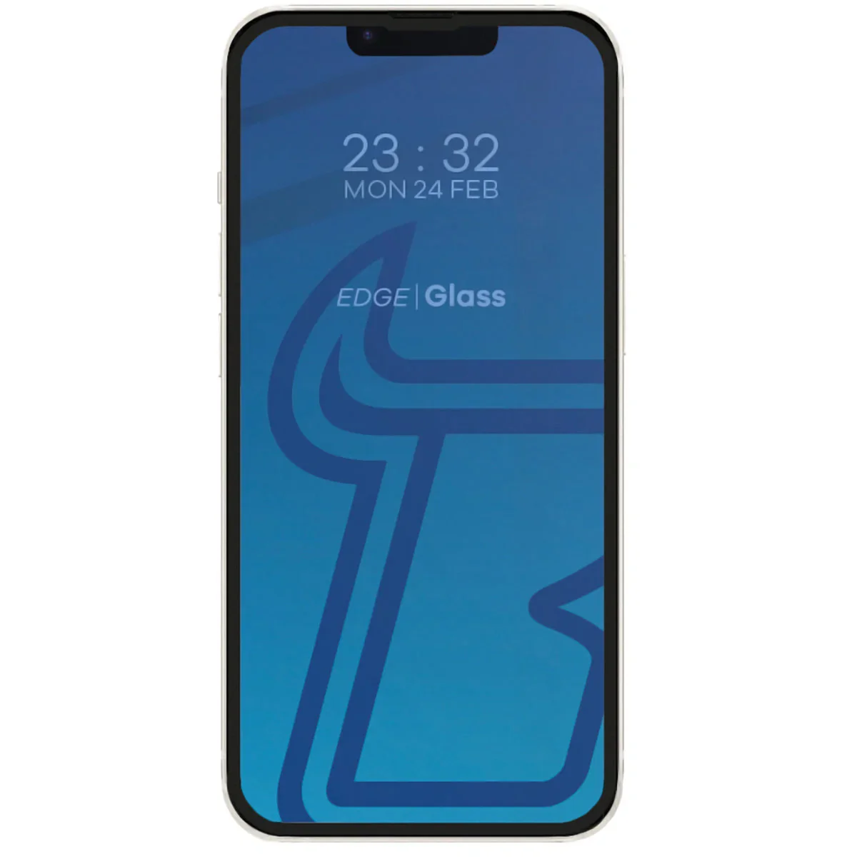 Schutzhülle mit Magnetring + gehärtetem Glas Bizon MatteO Pack für iPhone 14 / 13, Getönt-Schwarz - Image 8