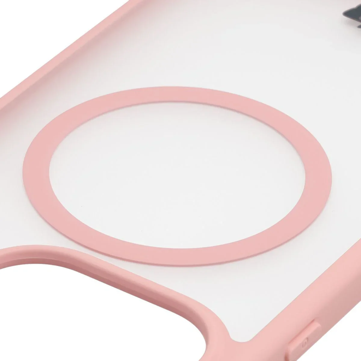 Schutzhülle mit Magnetring + gehärtetem Glas Bizon MatteO Pack für OnePlus 15, Getönt-Hellrosa - Image 4