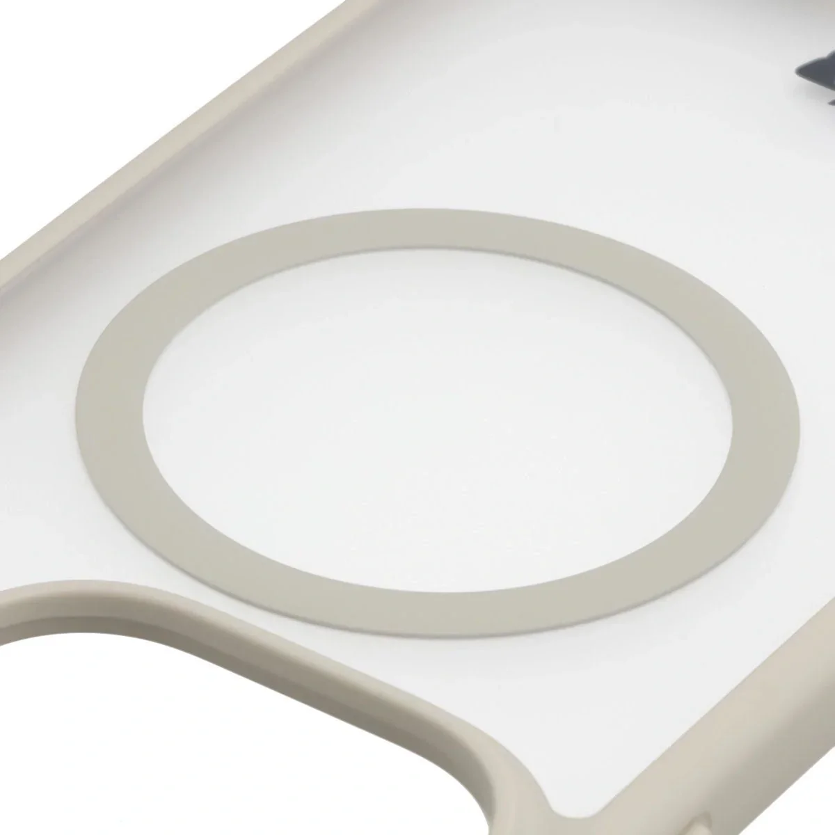 Schutzhülle mit Magnetring + gehärtetem Glas Bizon MatteO Pack für Oppo Find X9 Pro, Getönt-Beige - Image 4