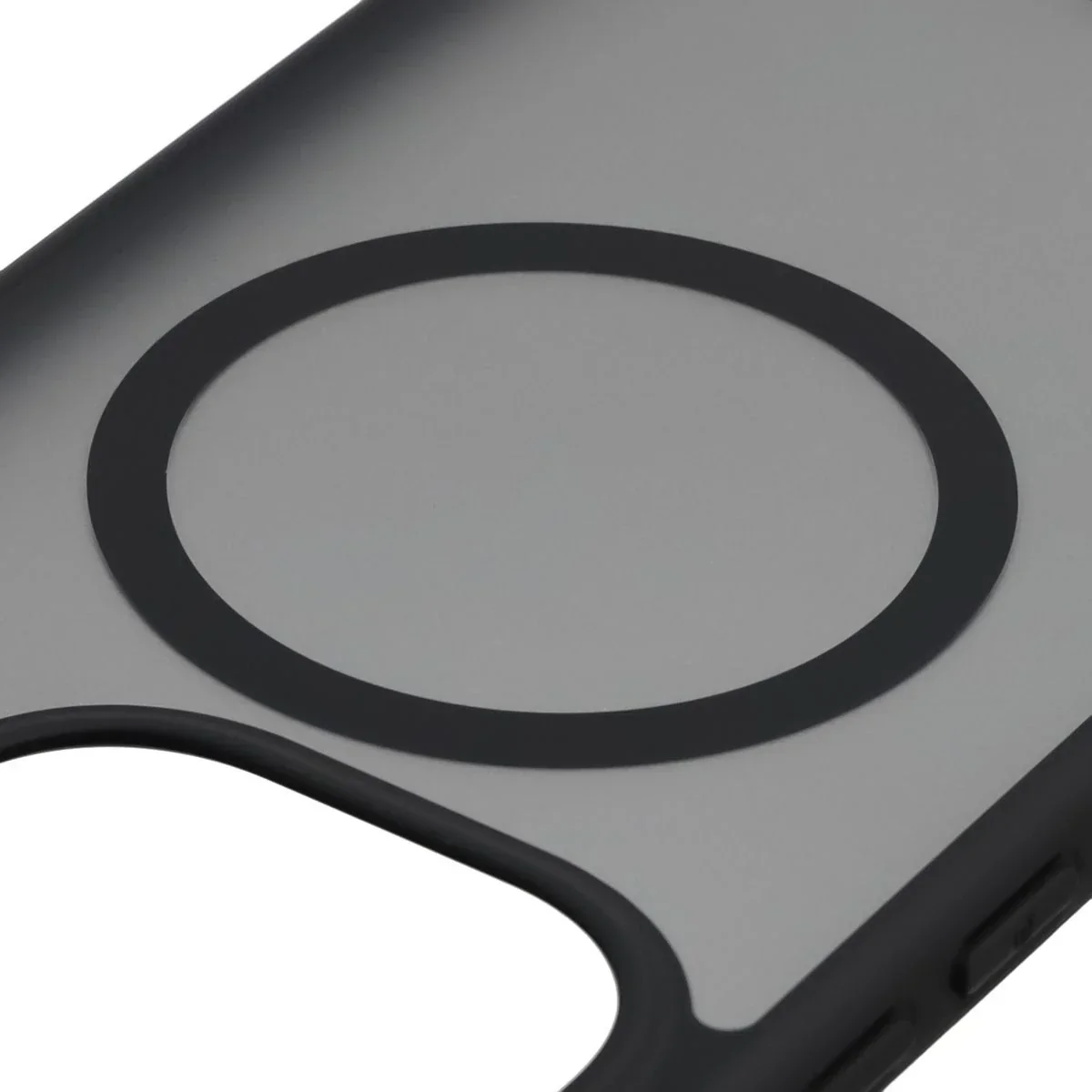 Schutzhülle mit Magnetring + gehärtetem Glas Bizon MatteO Pack für Xiaomi 15T, Getönt-Schwarz - Image 4