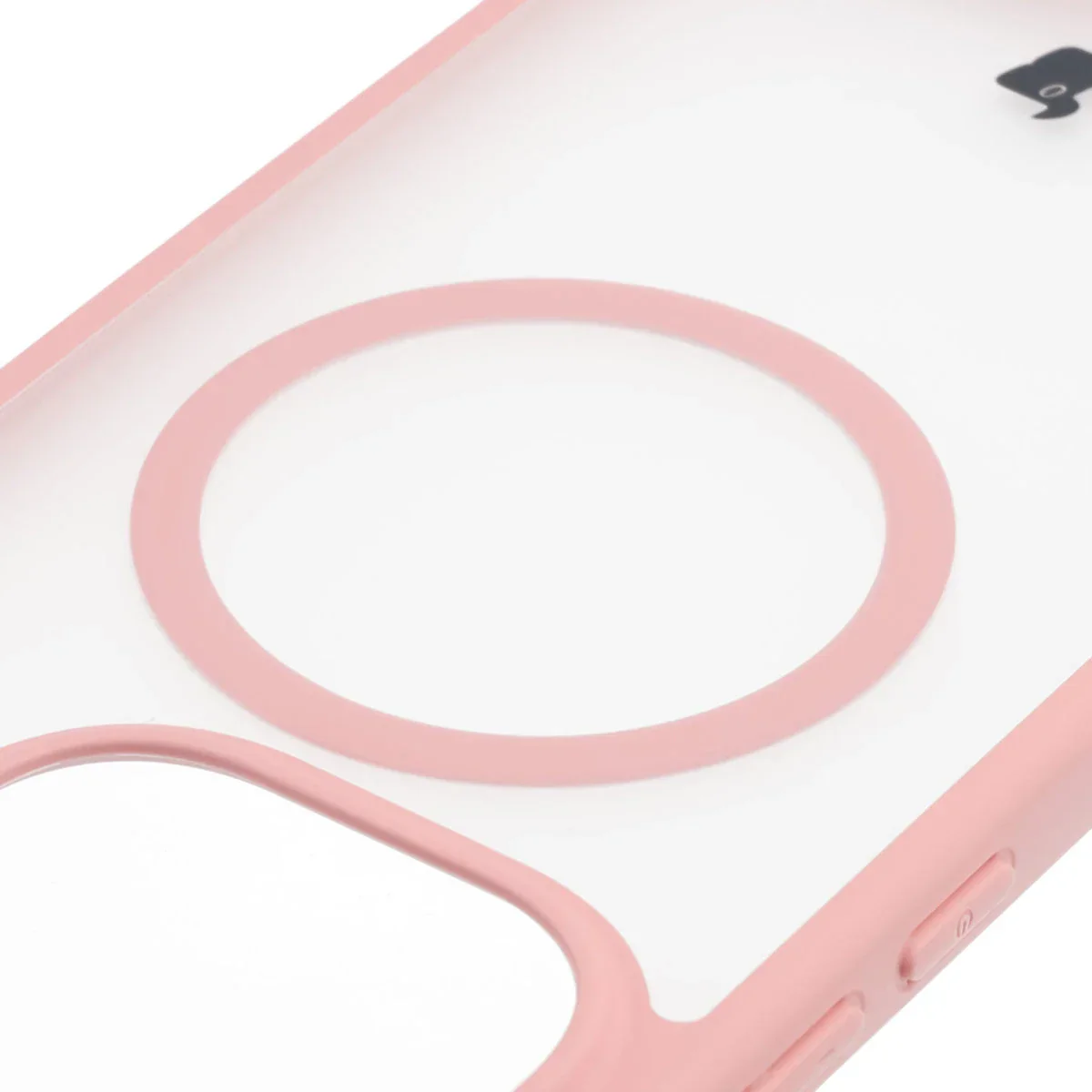 Schutzhülle mit Magnetring + gehärtetem Glas Bizon MatteO Pack für Xiaomi 15T Pro, Getönt-Hellrosa - Image 4