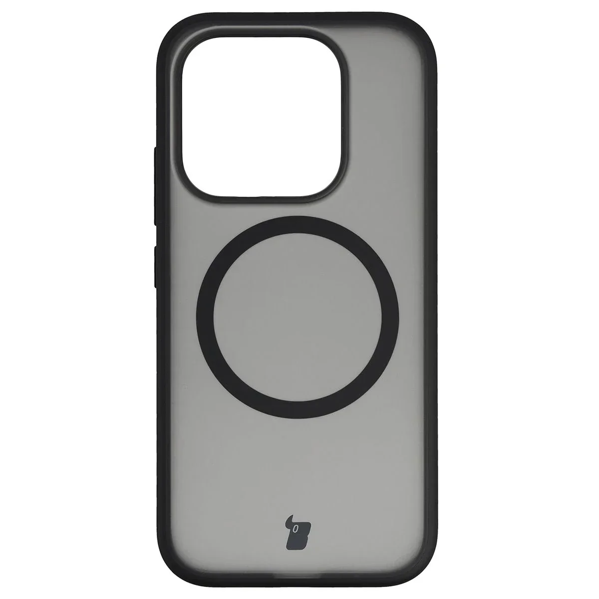 Schutzhülle mit Magnetring + gehärtetem Glas Bizon MatteO Pack für Xiaomi 17, Getönt-Schwarz - Image 2
