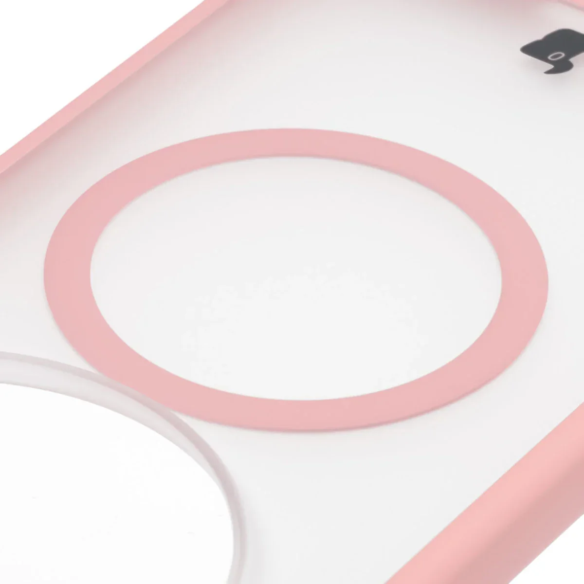 Schutzhülle mit Magnetring + gehärtetem Glas Bizon MatteO Pack für Xiaomi 17 Ultra, Getönt-Hellrosa - Image 4