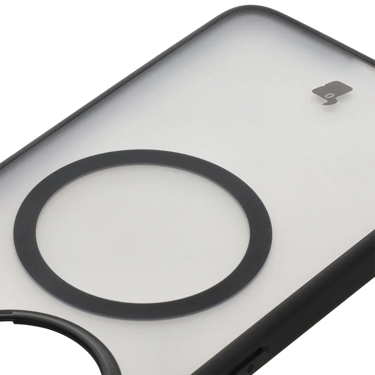 Schutzhülle mit Magnetring + gehärtetem Glas Bizon MatteO Pack für Xiaomi POCO F7 Pro, Getönt-Schwarz - Image 4