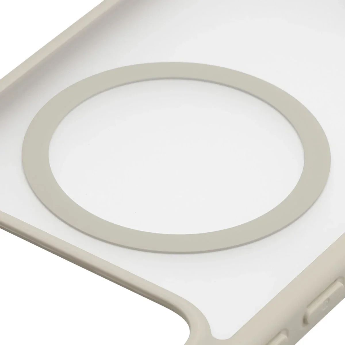 Schutzhülle mit Magnetring + gehärtetem Glas Bizon MatteO Pack für Xiaomi POCO F8 Pro, Getönt-Beige - Image 4