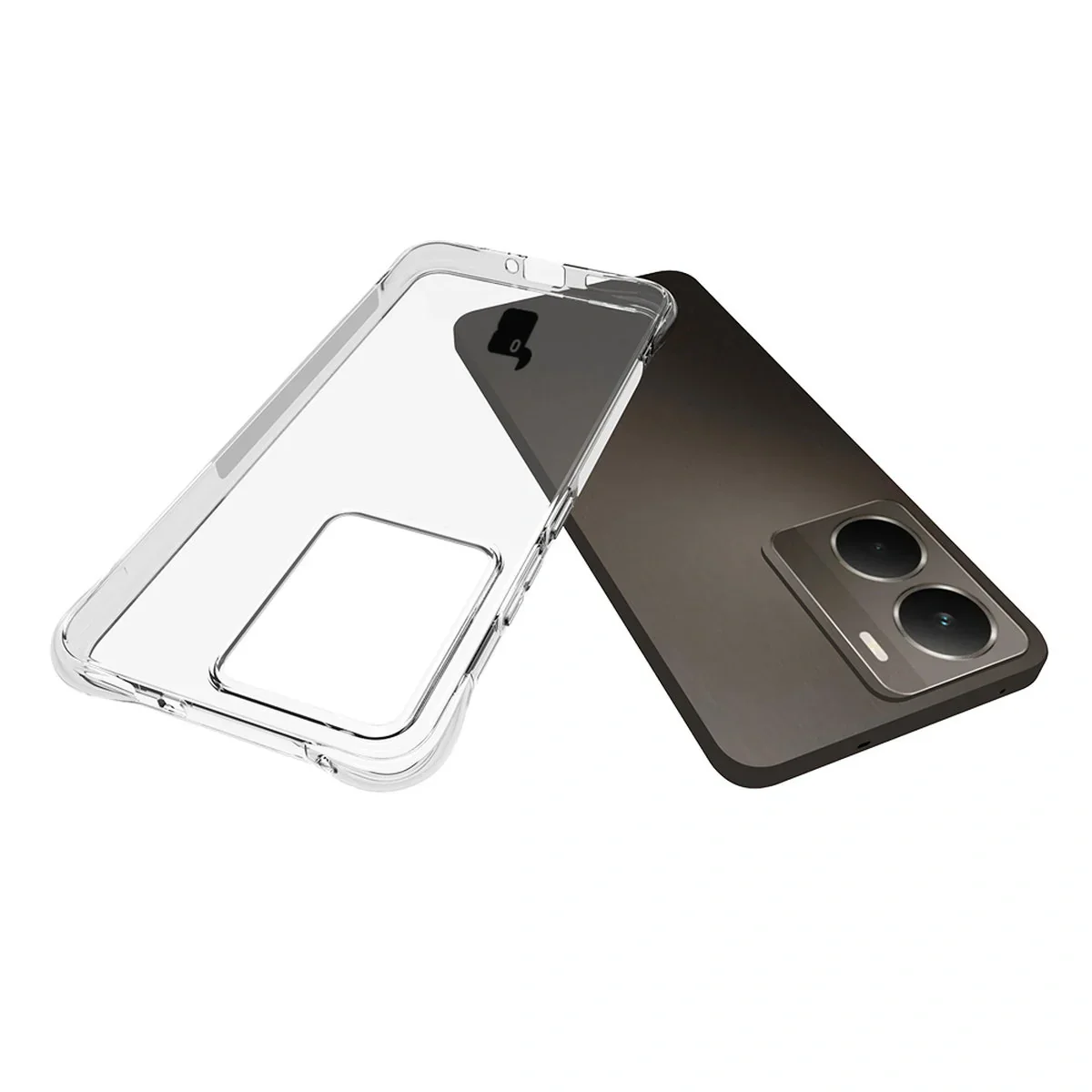 Schutzhülle + 2x gehärtetes Glas für Realme 14 5G / 14T 5G, Bizon Case Clear Pack, Transparent - Image 5