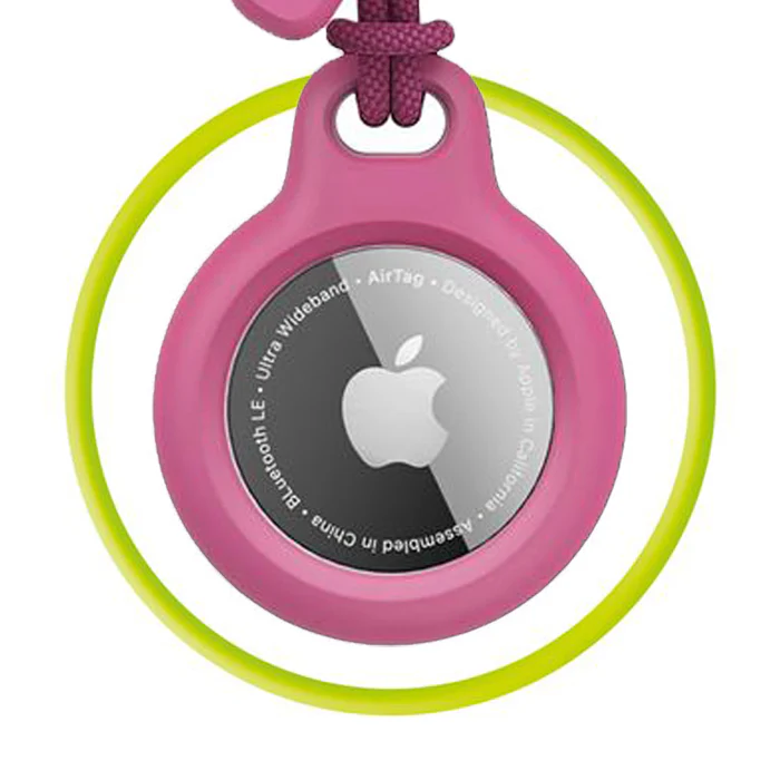 Schutzhülle / Schlüsselanhänger für Apple AirTag, Mobile Origin AirTag Loop Case A1, Rosa - Image 3