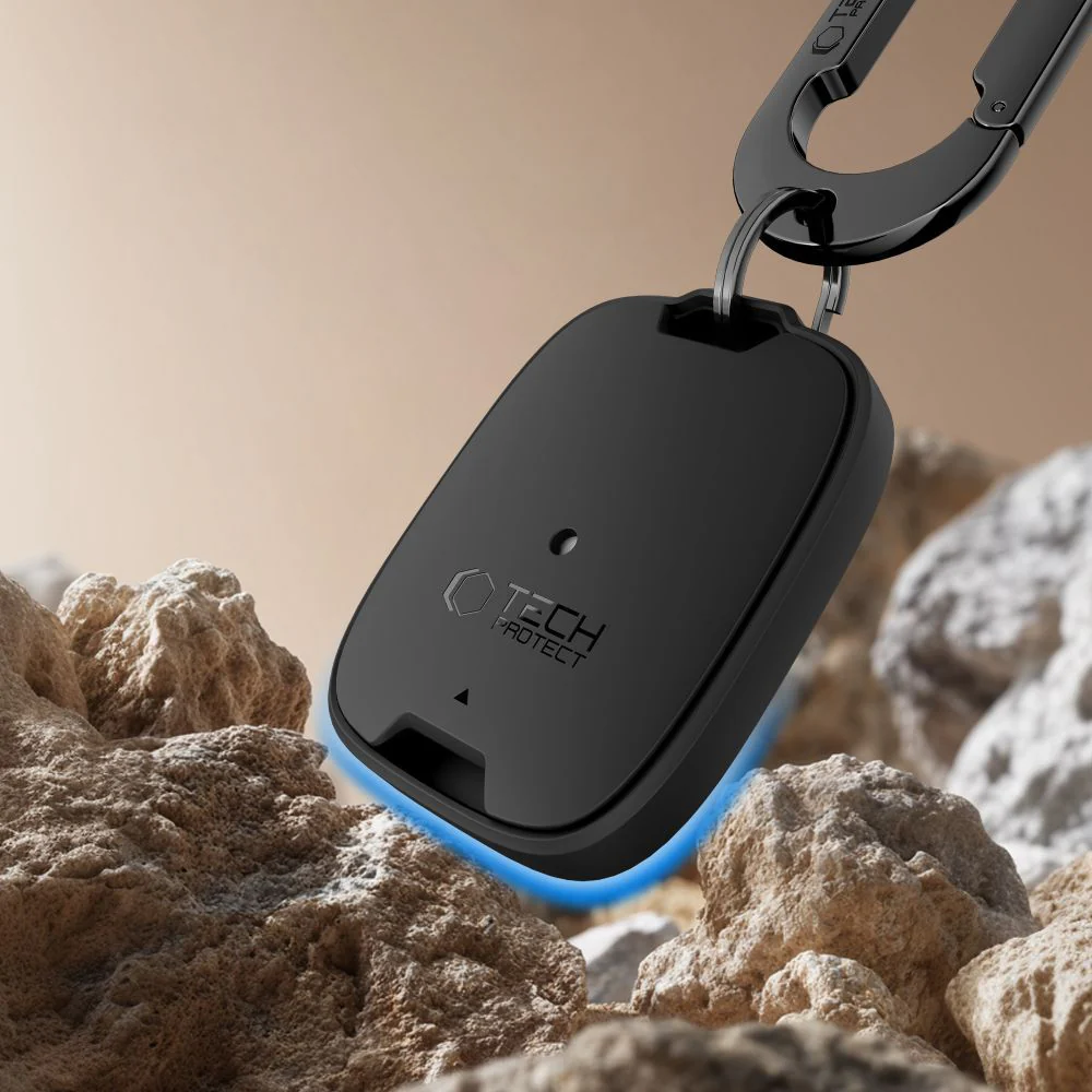 Schutzhülle / Schlüsselanhänger für Apple AirTag, Tech-Protect Velar, Schwarz - Image 2