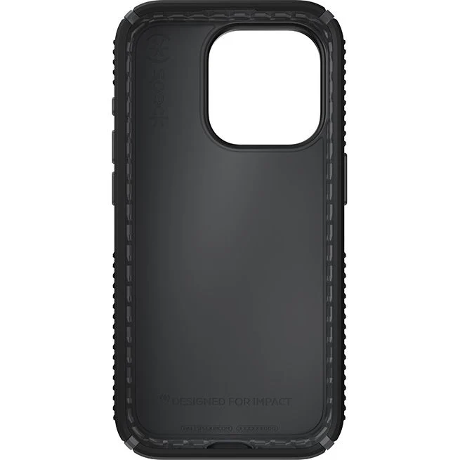 Schutzhülle Speck Presidio2 Grip für Apple iPhone 15 Pro, Schwarz und Grau - Image 6