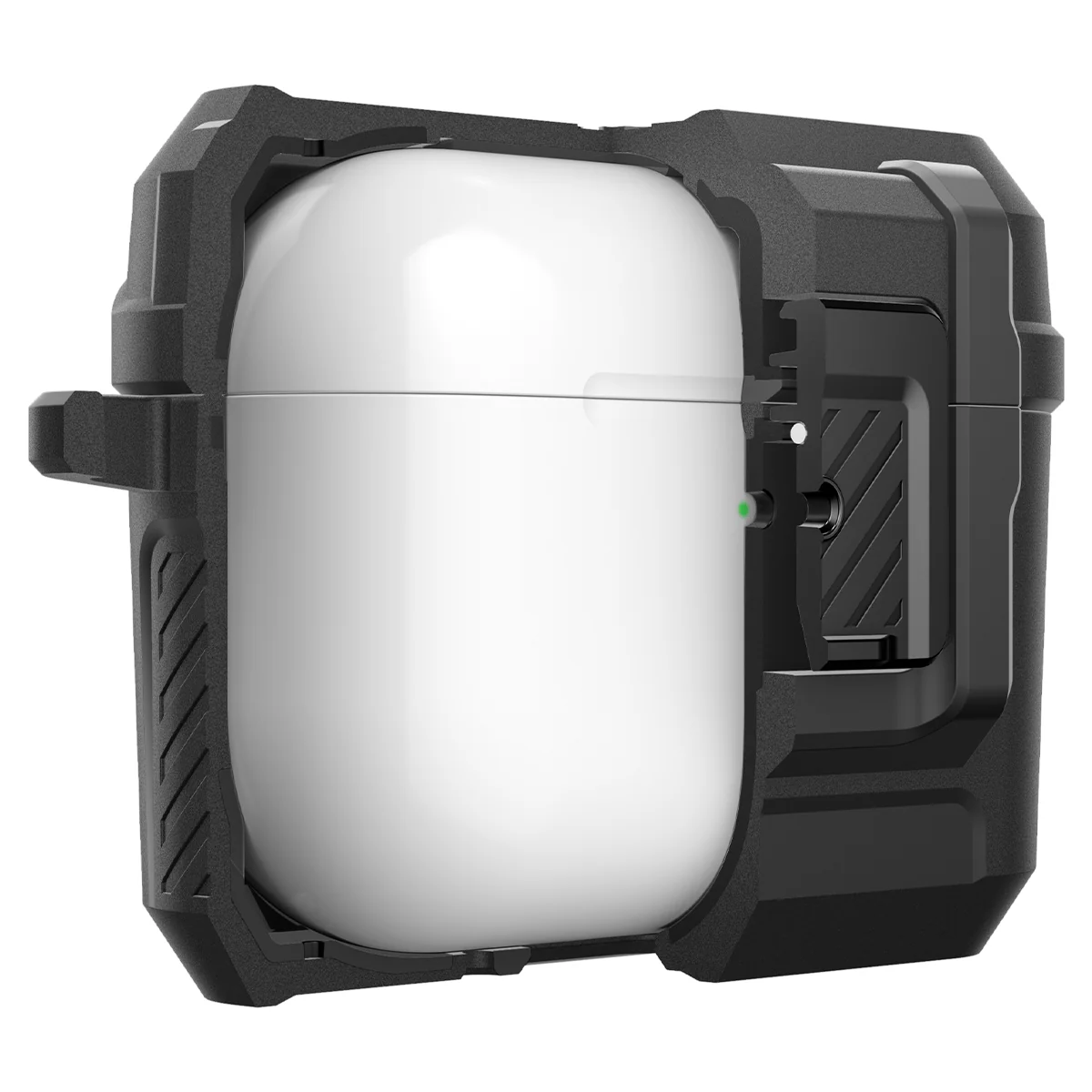 Schutzhülle Spigen Lock Fit für AirPods Pro 3, Schwarz - Image 11
